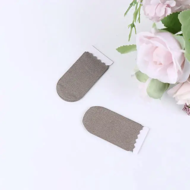 Main image of 5Pcs Finger Sleeves for Phone Game Antislip Breathable Silver Fiber Thumb Covers Sweatproof Screen Touch Gaming Accessories