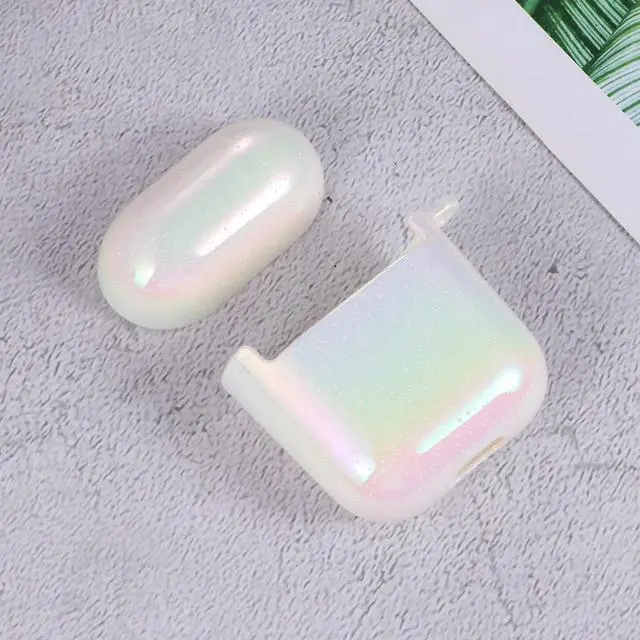 Alt view image 3 of 3 - Waterdrop Earphone Protective Shell Plastic Cover Compatible with AirPods 1 2 Protective Case Lightweight Earphone
