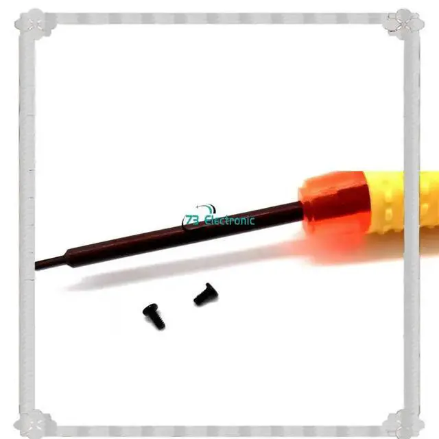 Alt view image 3 of 3 - 8 Pcs For Powershot G7X, G7X Mark II G7X2 LCD Screen Display Fixed Holder Flip Screw With Screwdriver