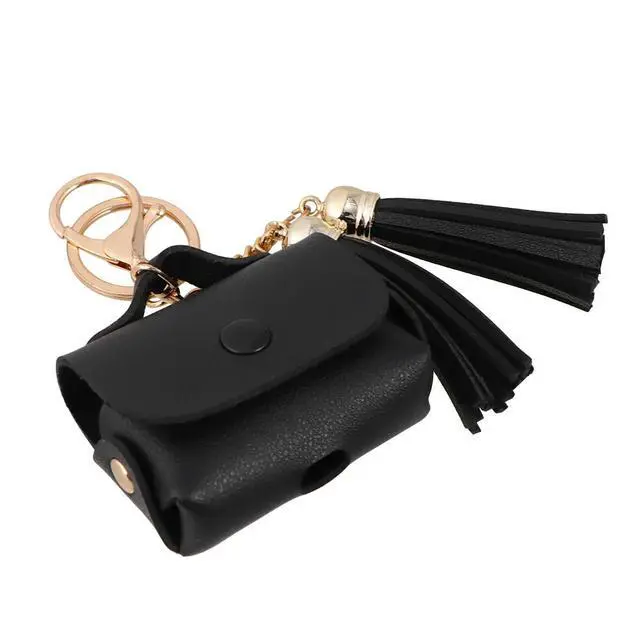 Alt view image 3 of 3 - 1Pcs Premium Earphone Case Compatible with AirPods Stylish Tassel Pendant l Closure Backpack Keychain Gift