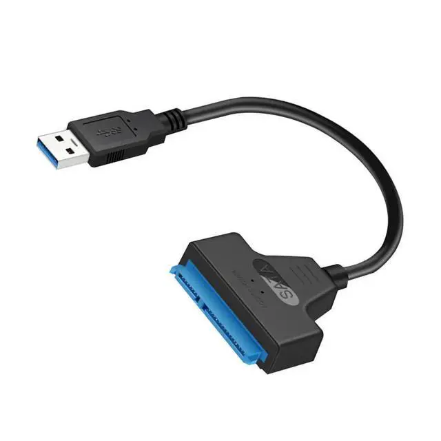 Alt view image 3 of 3 - USB 3.0 to Iii Adapter Cable for 2.5 Inch SSD Hdd Fast 600Mbps Transfer Plug and Play Easy Data Cable