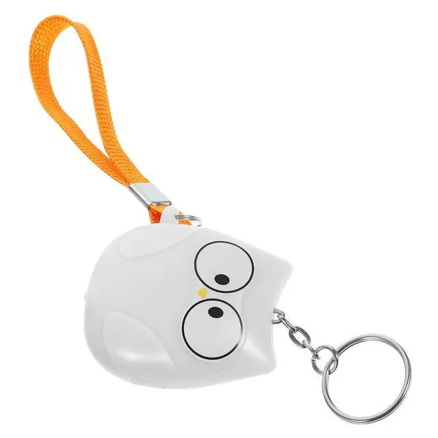 Alt view image 3 of 3 - 130Db Personal Alarm Keychain for Women Owl Design Safety Security Outdoor Alarm Emergency Alert Device