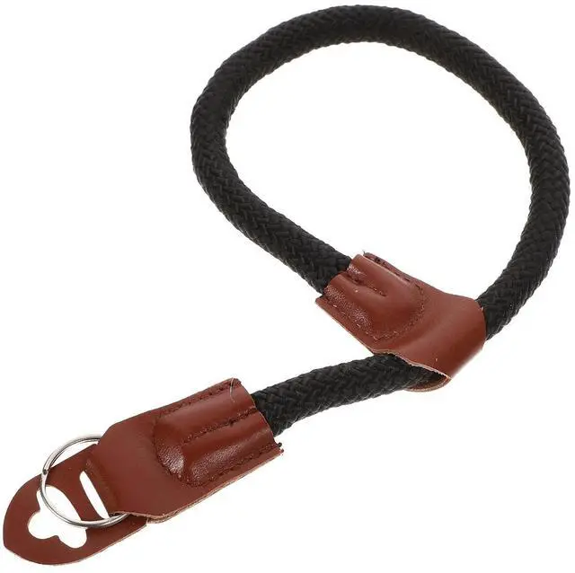Alt view image 3 of 3 - Premium Cotton PU Camera Wrist Strap Simple Elegant Design for Photo Camera Hand Carry Easy Use Compatible with All Cameras