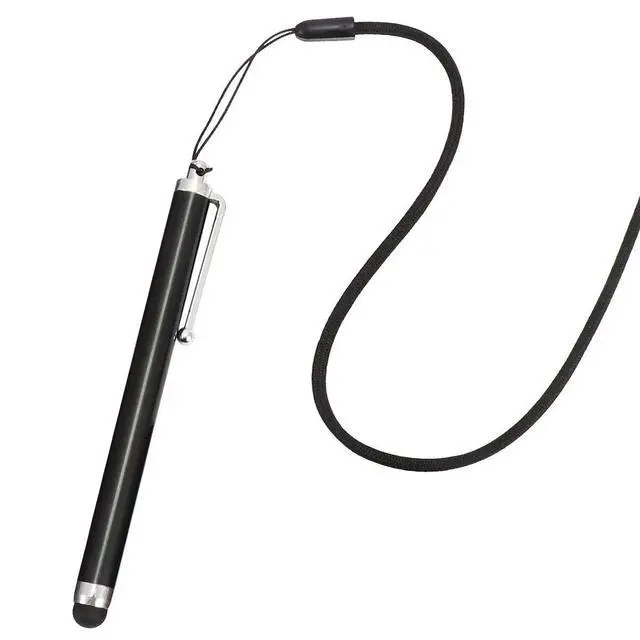 Alt view image 3 of 3 - 5Pcs Capacitive Stylus Touch Screen Pen Silicone Tip l Lightweight Professional Anti-Lost Lanyard for Phone Tablet Writing