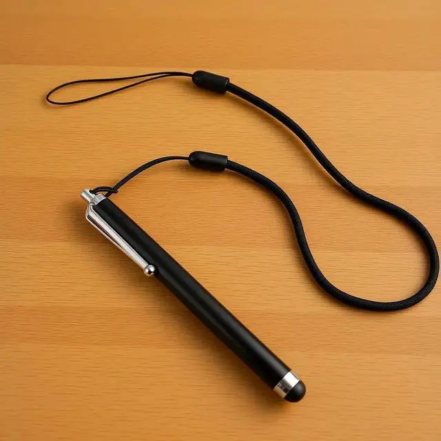 Main image of 5Pcs Capacitive Stylus Touch Screen Pen Silicone Tip l Lightweight Professional Anti-Lost Lanyard for Phone Tablet Writing