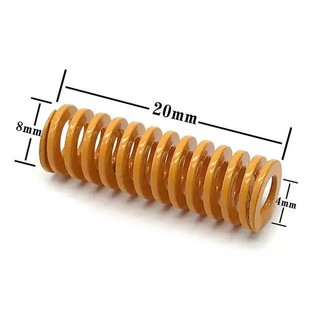 Alt view image 2 of 3 - Heavy-Duty 3D Printer Bed Leveling Kit Integrated Nut Design Smooth Thread Precision Hand-Twist Knobs Stiff Die Springs