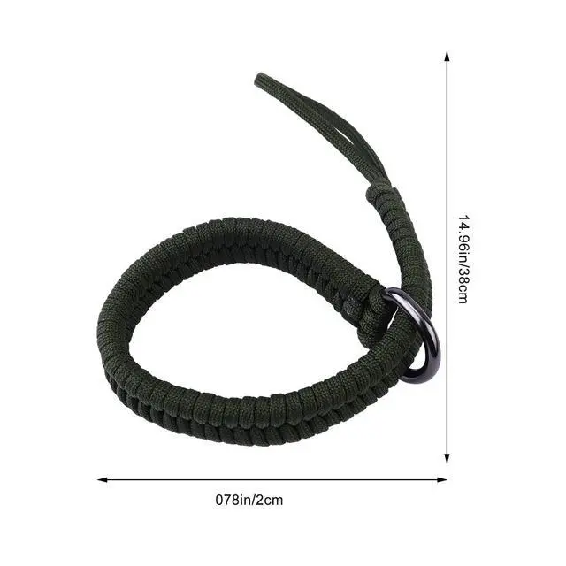 Alt view image 2 of 3 - Premium Retro Camera Wrist Strap Cross-Woven Parachute Cord High Strength Abrasion Resistant Protective Hand Strap for Dslr