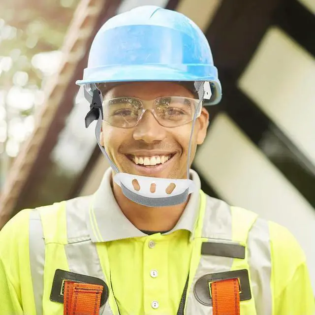Alt view image 3 of 3 - 2Pcs Professional Adjustable Chin Strap for Safety Helmets Universal Hard Hat Chin Strap Comfortable Skin-Friendly
