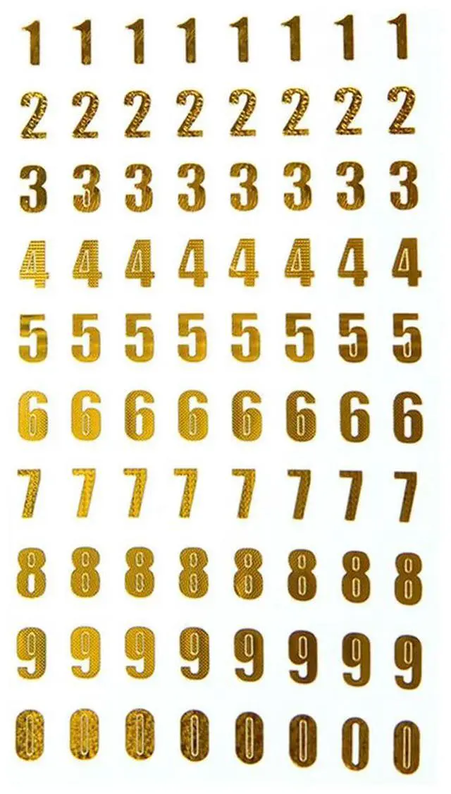 Alt view image 3 of 3 - 6 Sheets Premium Eco Friendly Self Adhesive Alphabet Number Stickers for Kids Crafting Classroom Home Decoration DIY Decals