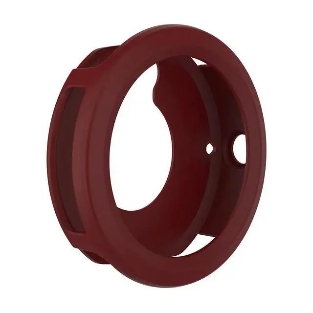 Alt view image 3 of 3 - 2Pcs Extra Thick Silicone Watch Case Full Front Protection Scratch Drop Bump Proof Protective Cover for Vivoactive3 Red
