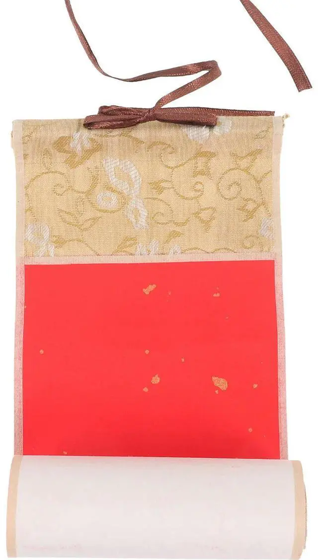Main image of Xuan Paper Scroll Blank Calligraphy Scroll for Painting Writing Running Script Small Block Letters Lightweight