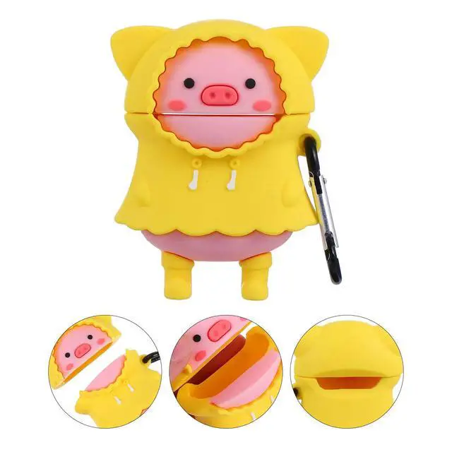 Alt view image 2 of 3 - 1Set Silicone Earphone Protective Cover for Lightweight Hook Design Wear Resistant Smooth Comfortable Case