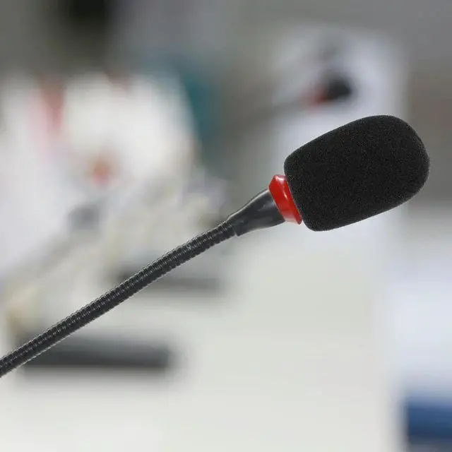 Main image of 10Pcs Microphone Sponge Cover Standard Handheld Mic Windscreen for Recording Studio Stage Noise Cancelling Reusable Mic Cover