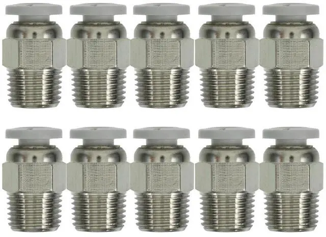 Main image of 10Pcs 3D Printer Connector l Tube Fitting Easy Connect Quick Release Adapter for Extruder 3D Printer Connector