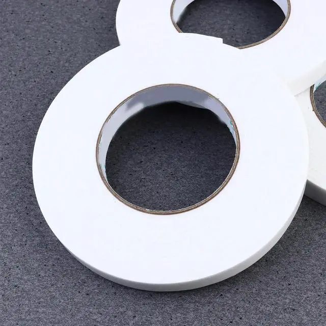Main image of 8 Rolls Foam Double-Sided Tape Strong Adhesion Adhesive Tape for Home Office Window Door Seal Strip Shockproof Cushioning