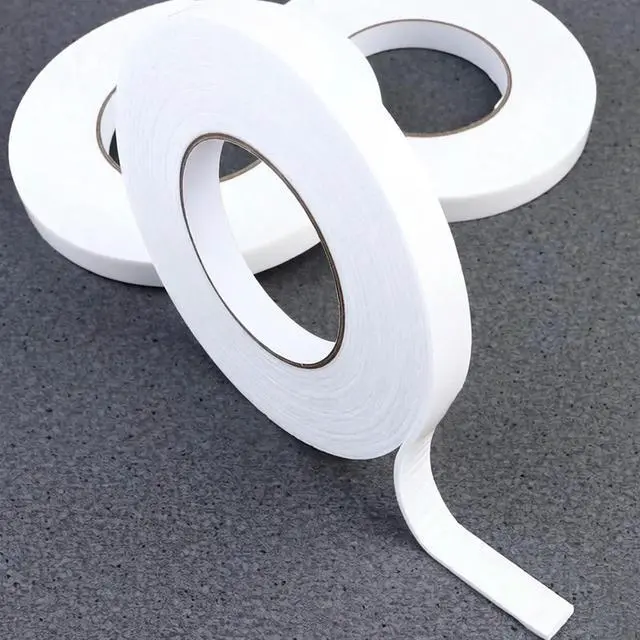 Alt view image 3 of 3 - 8 Rolls Foam Double-Sided Tape Strong Adhesion Adhesive Tape for Home Office Window Door Seal Strip Shockproof Cushioning