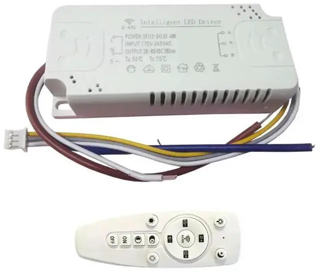 Main image of X2 140W APP Control LED Driver 2.4G Remote ligent Transformer Dimmable Color-Changeable Chandelier(50-70W)