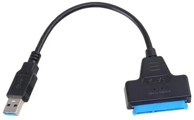 Alt view image 3 of 3 - 2.5 Inch Hard Drive to USB 3.0 Adapter Easy Data Cable Serial Port Supports Hdd SSD Hot Swap Plug Play Indicator