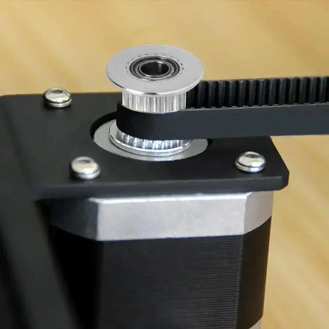 Main image of 5Pcs 2Gt Aluminum Synchronous Idler Pulley 20 Teeth 5Mm Shaft Hole 6Mm Timing Belt Compatible with 3D Printer Linear Actuator