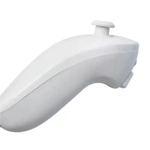 Alt view image 2 of 3 - For Wii Left Controller,Curved Handle, For Wii Console,Game Controller, Left Remote Control, Chicken Leg Design