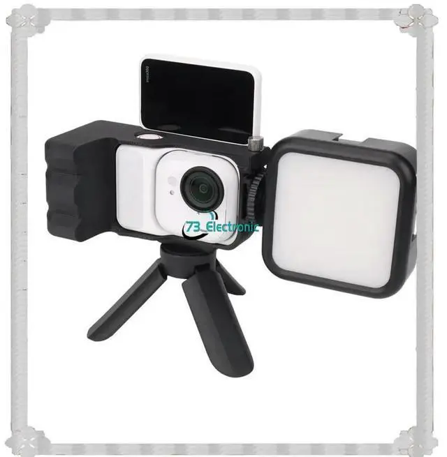 Alt view image 3 of 3 - Cage Ergonomic Design Comfortable Grip For GO Ultra Street Photo Vlog Mount Quick Release Mount