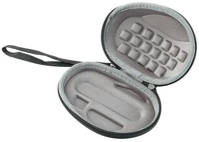 Main image of Mouse Case Crush-Resistant Lightweight Nylon Eva Mouse Container Holder with Lanyard Compatible for Mx