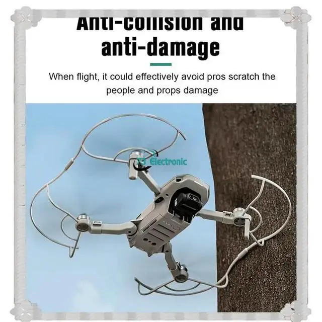 Alt view image 2 of 3 - For Mini SE/Mini 2/ Mini 1 Set Propeller Accessory Guard Wing Fan Cover Propeller Protector Protector