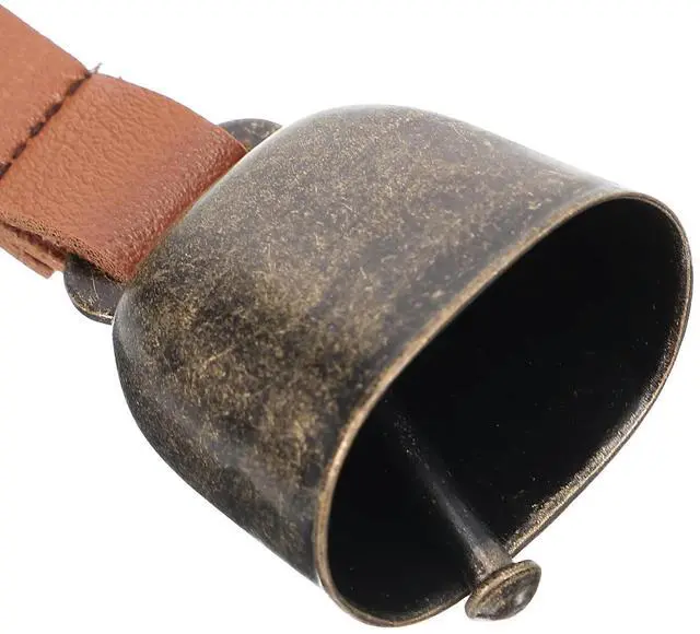 Alt view image 3 of 3 - 2Pcs Vintage Bear Bells for Hiking Camping l Warning Bell Outdoor Traveling Loud Anti-Lost Bell for Pets Cattle Sheep