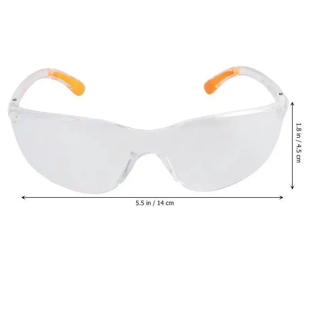 Alt view image 2 of 3 - 4Pcs Professional Anti-Impact Protective Eyewear Ergonomic Fit Lightweight Comfortable Sealing Design Eye Protector for Work