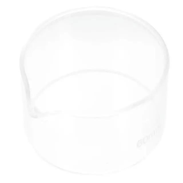 Alt view image 3 of 3 - 1Pcs Borosilicate Glass Crystallizing Dish with Spout Heavy Duty Rim Thickened Heat Resistant Evaporation Dish for School