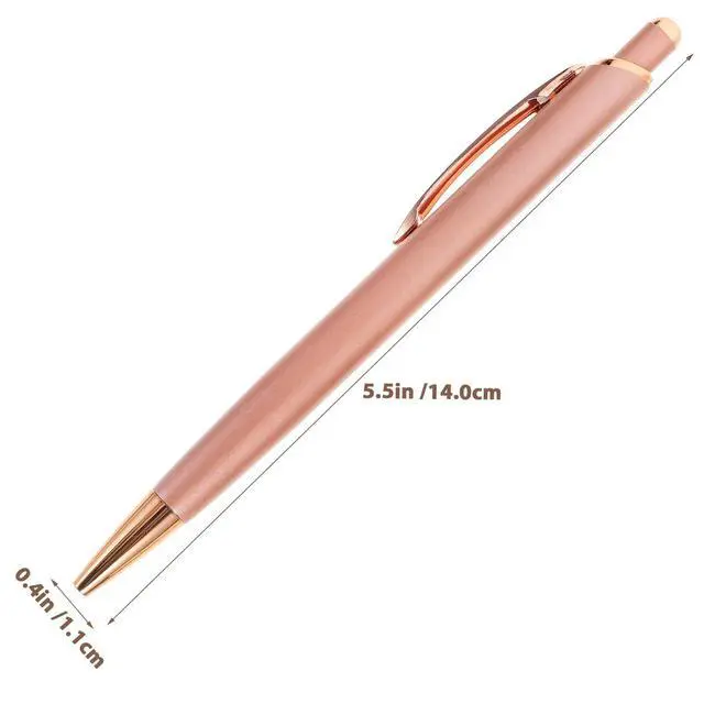 Alt view image 2 of 3 - 4Pcs Press Ballpoint Pens l Multi-Function Writing Pen Smooth Ink Comfortable Grip Daily Use Business Gifts