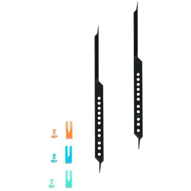Alt view image 2 of 3 - 1Set Proportional Divider Multi-Purpose Drawing Ruler Plastic Art Scale Tool for Designers Illustrators Journal Mandala Creators