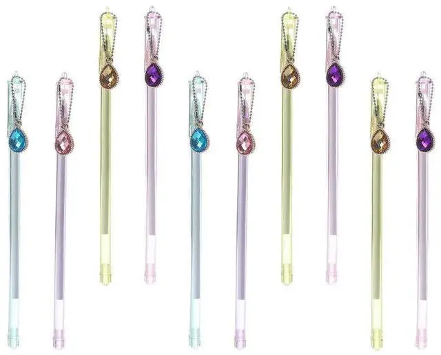 Main image of 10Pcs Creative Gel Pens Lovely Pendant Design Smooth Ink Writing Pens Lightweight for School Office Gel Pen