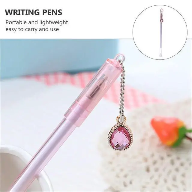 Alt view image 2 of 3 - 10Pcs Creative Gel Pens Lovely Pendant Design Smooth Ink Writing Pens Lightweight for School Office Gel Pen