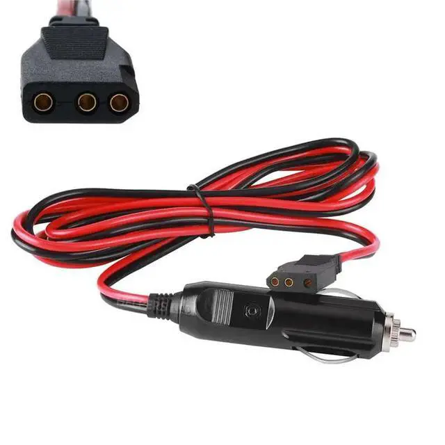 Alt view image 2 of 3 - CB Power Cord 12V Car Lighter Designed For Cobra Galaxy Uniden Midland President MC Kinley President Walker Mob