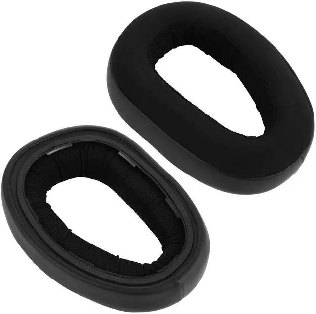 Alt view image 2 of 3 - 1Pair Premium Skin-Friendly -Soft Breathable Headphones Ear Pads with Super Padding Noise Isolation Ear Cushions for All