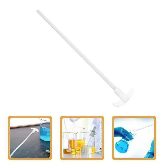 Alt view image 3 of 3 - PTFE Stirring Rod 250mm Length 7mm Diameter Chemical Mixer Experiment Tool Practical Blender Teaching Equipment