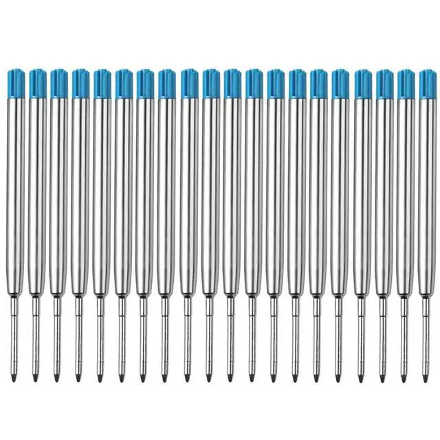 Alt view image 3 of 3 - 20Pcs Ink Refills for Gel Pens 1Mm Fine Tip High Performance Smooth Writing Ideal for Drawing Handmade Cards Sketching Ink Pen