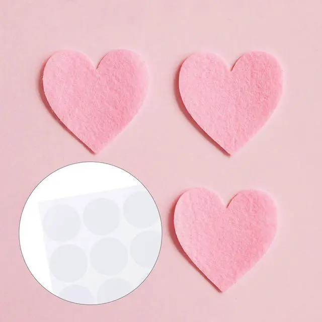 Alt view image 3 of 3 - 20 Sheets Round Double-Sided Adhesive Dots Strong Viscosity No Residue Removable for DIY Craft Decoration Mounts