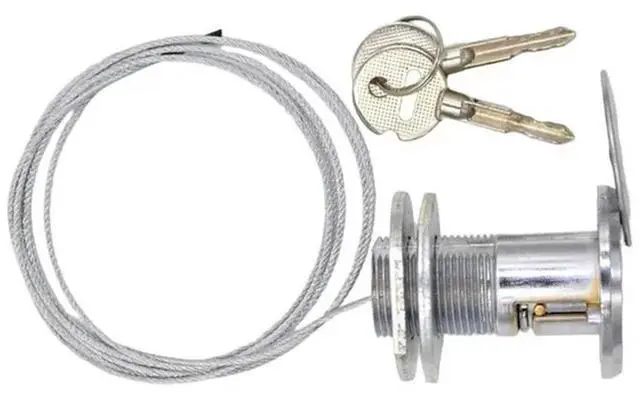 Main image of Security Emergency For Garage Door Opener Release Lock, Safety Accessory For Garage Door System
