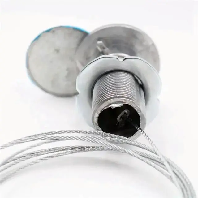 Alt view image 2 of 3 - Security Emergency For Garage Door Opener Release Lock, Safety Accessory For Garage Door System