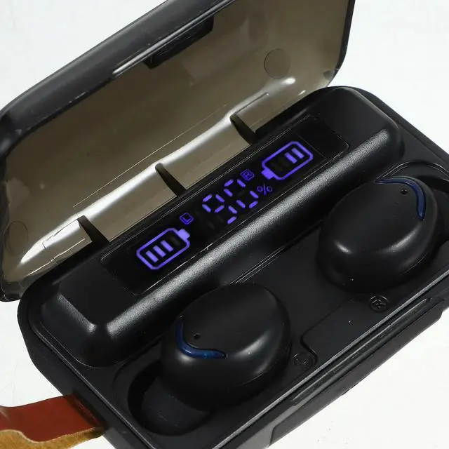 Alt view image 2 of 3 - 1Set Earphones 5.0 Waterproof Earbuds Sports Headphones Sweatproof ligent Touch Control Stereo