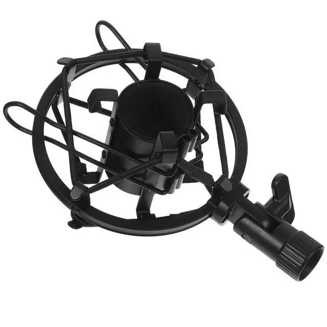 Alt view image 2 of 3 - 1Pcs Microphone Shock Mount Rack Premium Condenser Mic Isolation Studio Boom Stand Holder for Broadcasting Recording