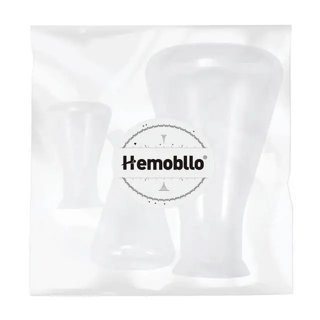 Alt view image 2 of 3 - 3Pcs Plastic Flask Conical Flask for oratory Students Food Grade Eco Friendly Plastic Stable Base Accurate Measurement 50Ml