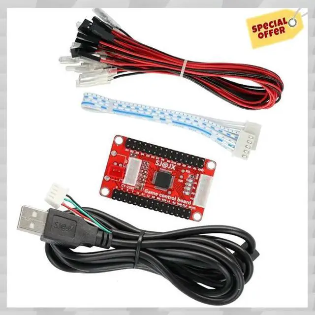 Main image of Zero Delay Arcade USB Encoder With SANWA Joystick, Button Control Cable Arcade USB Encoder 2.8Mm