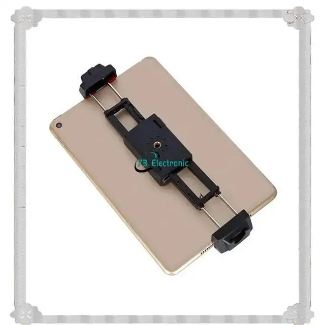 Alt view image 2 of 3 - Cold Shoe Mount Tripod Mount Phone Adapter Universal Tablet phone Holder Extend Clip For Ipad Samsu