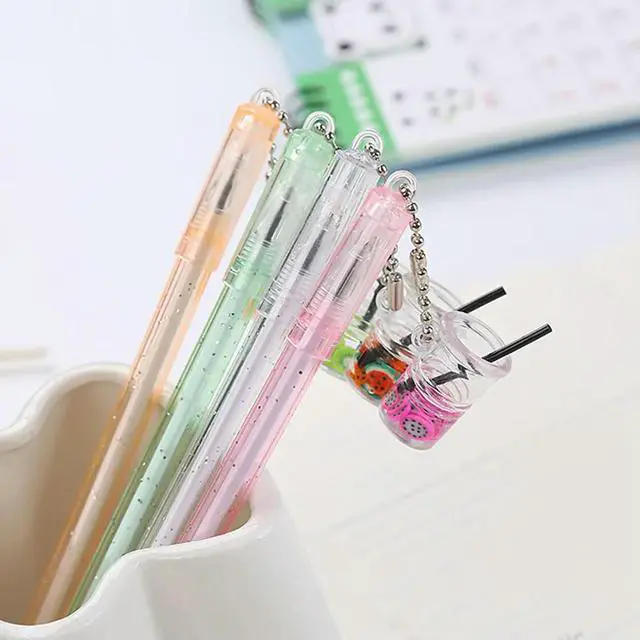 Alt view image 2 of 3 - 10Pcs Pendant Gel Pens Eco-Friendly Smooth Writing Student School Office Stationery for Coloring Crafting Scrapbooking
