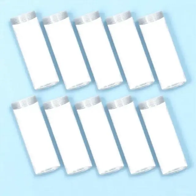 Main image of 10Pcs Clear Plastic Coin Tubes for Coins Banknotes Display Protective Oxidation-Resistant Coin Holder Tubes