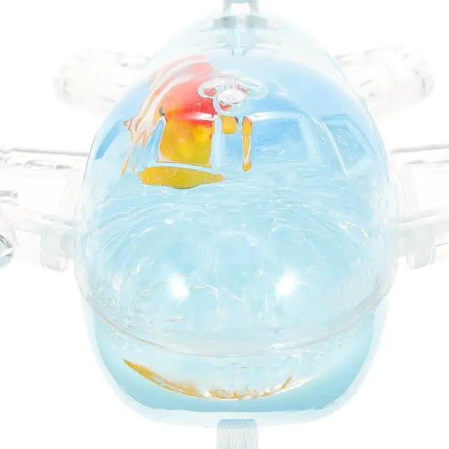 Alt view image 2 of 3 - Acrylic Airplane Desk Pen Holder Small Compact Pen Insert Organizer for Students Professionals Teens Lovely Wear-Resistant