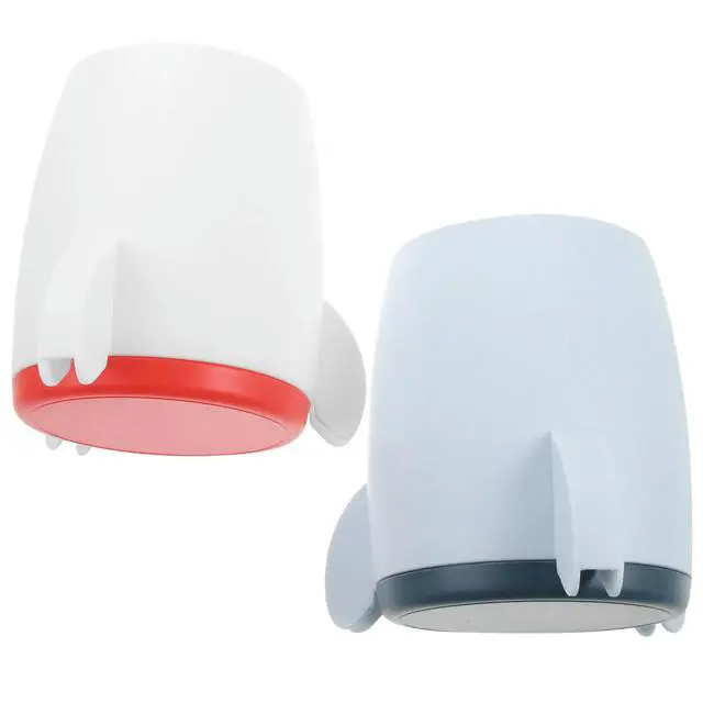 Alt view image 2 of 3 - 2Pcs Stylish Rocket Design Pencil Holder Pen Organizer for Makeup Brushes Eyeliners Eyebrow Pencils Crayons Classroom Desk Space